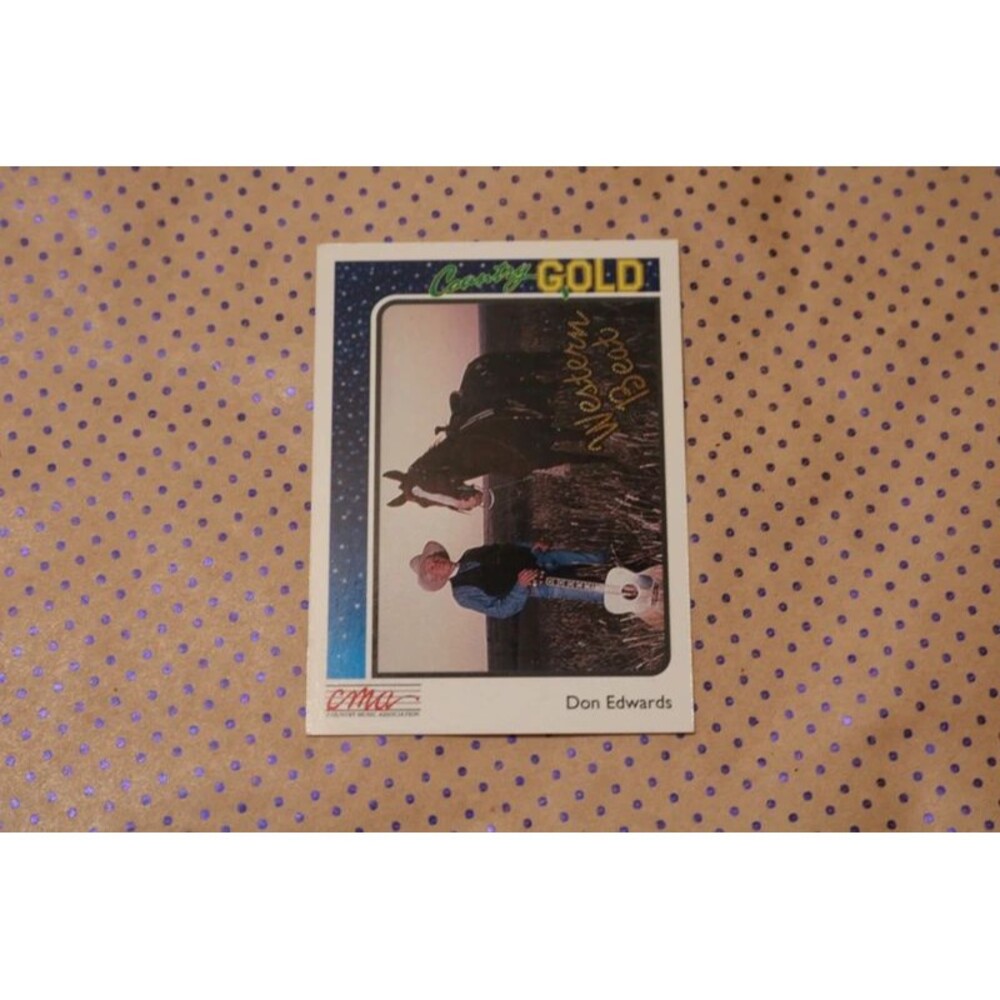 Country Gold Don Edwards #92 Card (1992)